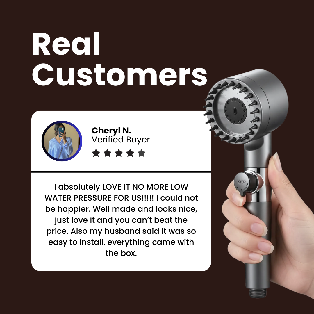 Multi-Stage + Filtered Shower Head