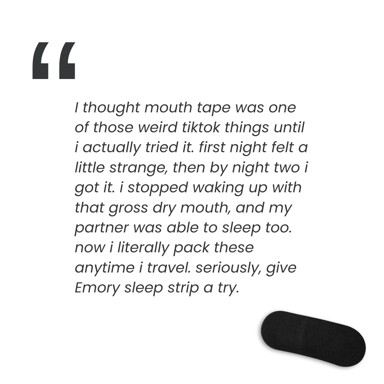 Emory Sleep Strips